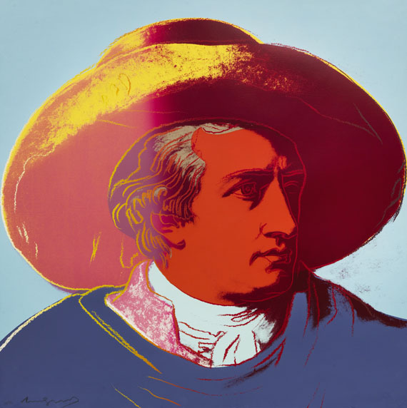 Andy Warhol - Goethe - Weitere Abbildung