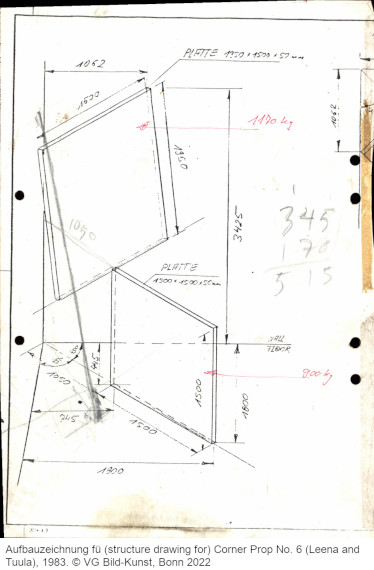 Richard Serra - Corner Prop No. 6 (Leena and Tuula) - Weitere Abbildung