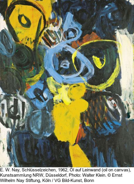 Ernst Wilhelm Nay - Leuchtendes Dunkel