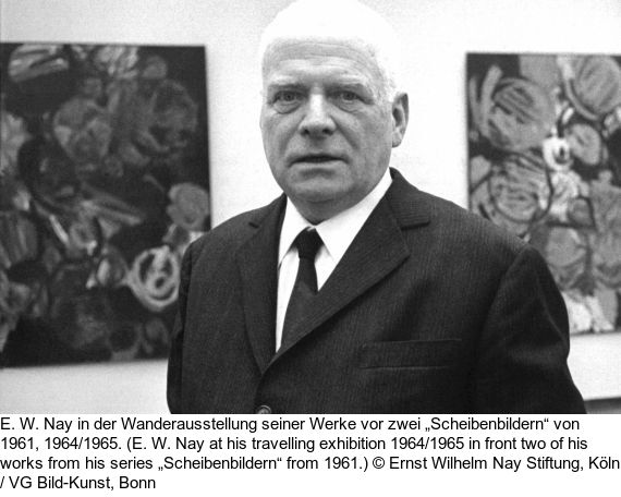 Ernst Wilhelm Nay - Leuchtendes Dunkel - Weitere Abbildung