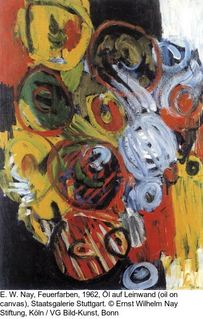 Ernst Wilhelm Nay - Leuchtendes Dunkel - Weitere Abbildung