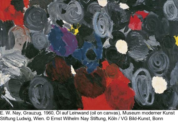 Ernst Wilhelm Nay - Leuchtendes Dunkel