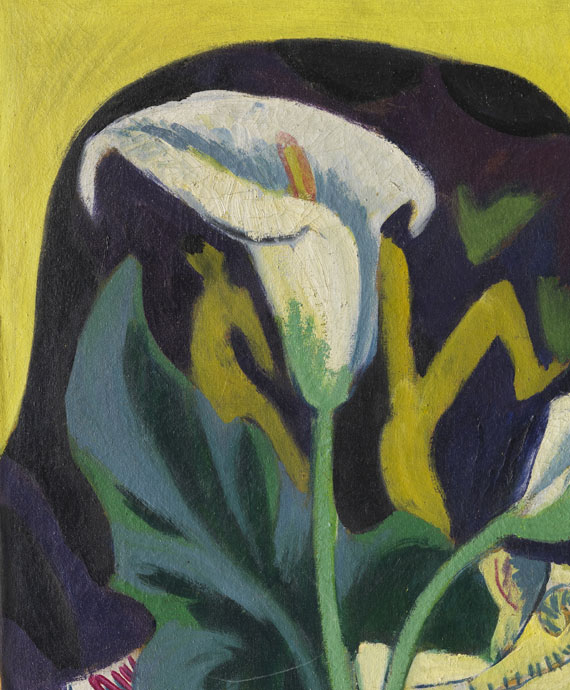 Ernst Ludwig Kirchner - Stilleben mit Kalla