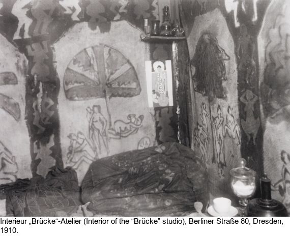 Ernst Ludwig Kirchner - Stilleben mit Kalla - Weitere Abbildung