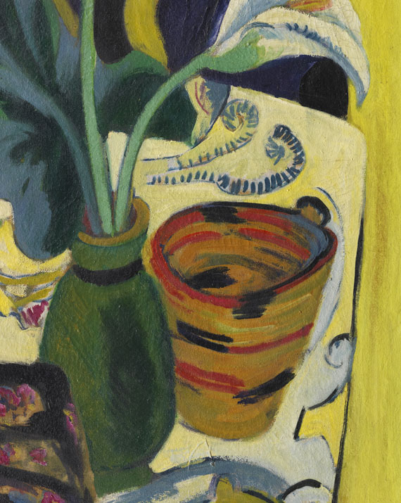 Ernst Ludwig Kirchner - Stilleben mit Kalla