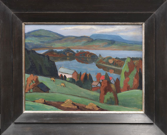 Münter - Blick über den Staffelsee