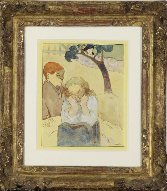 Paul Gauguin - Les misères humaines - Rahmenbild