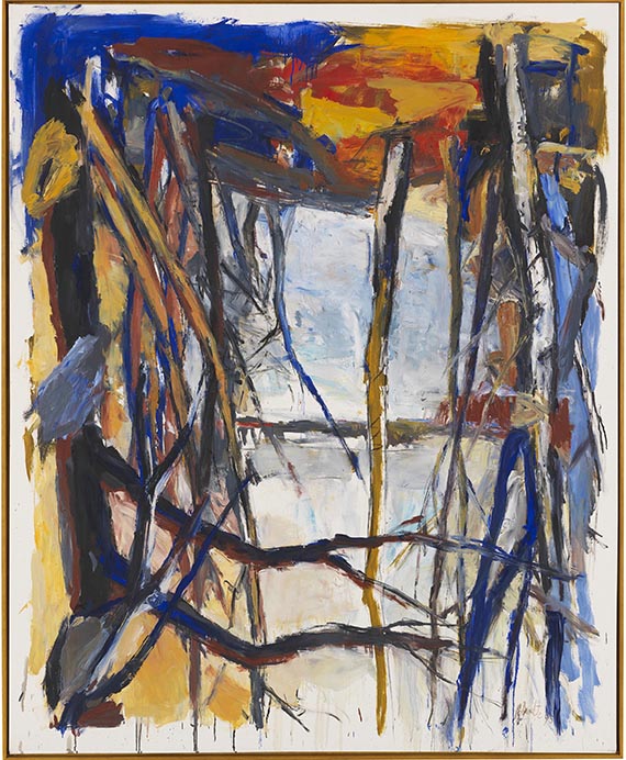 Georg Baselitz - Hofteich - Rahmenbild