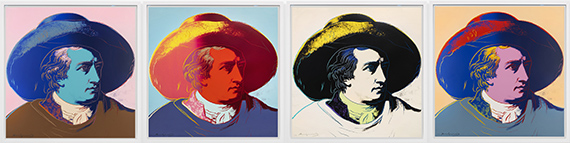 Andy Warhol - Goethe - Rahmenbild