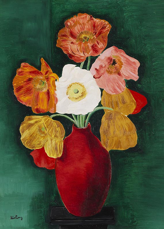 Moise Kisling - Bouquet de Tulipes