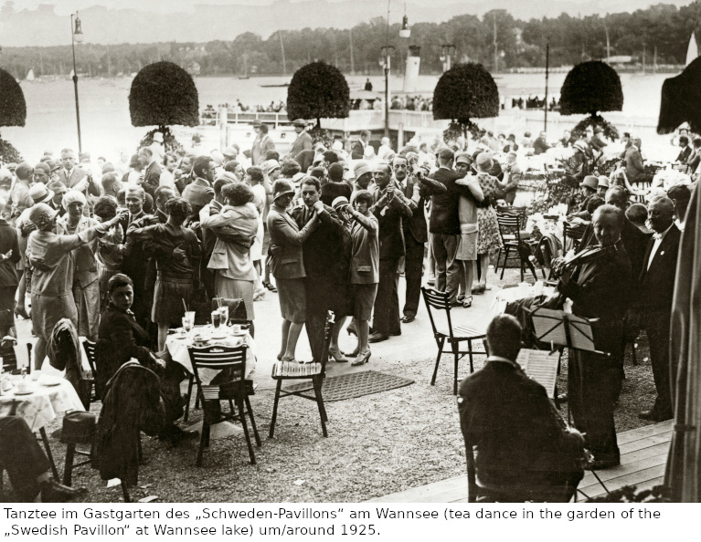 Max Liebermann - Gartenlokal am Wannsee - Schwedischer Pavillon