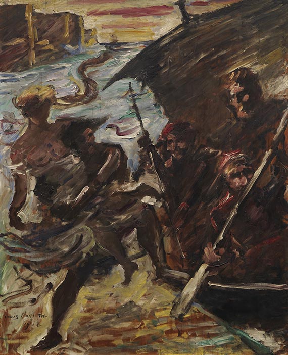 Lovis Corinth - Frauenraub