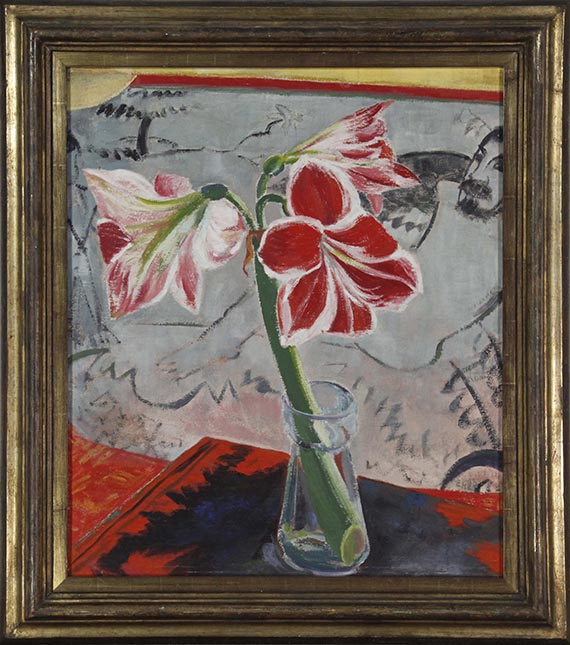 Erich Heckel - Amaryllis - Rahmenbild