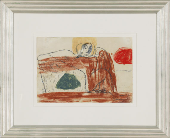  Le Corbusier - Ohne Titel (Femme assise) - Rahmenbild