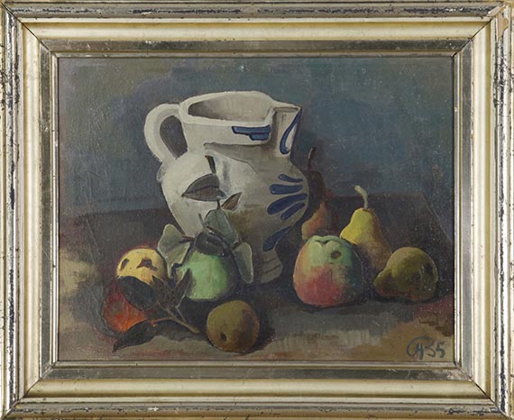 Karl Hofer - Stilleben mit Krug - Rahmenbild