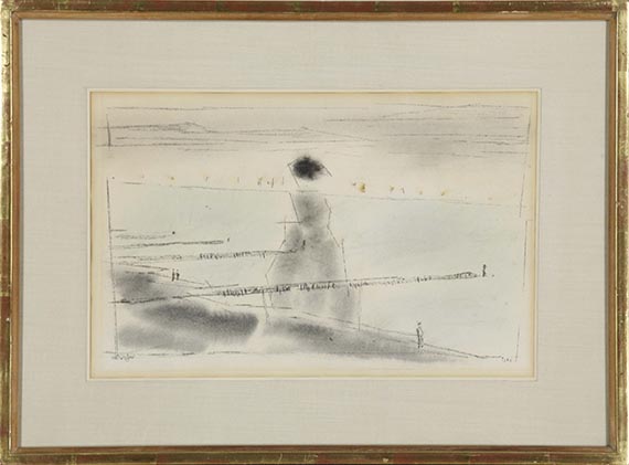 Lyonel Feininger - Black Sun Over Sea - Rahmenbild