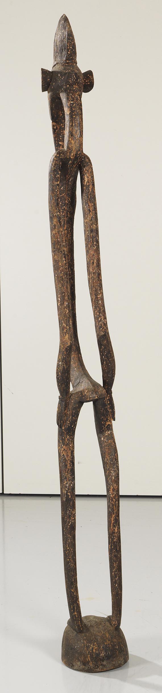   - Weibliche Skelettfigur. Senufo, Elfenbeinküste - Rückseite