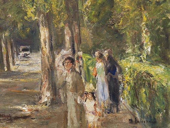 Max Liebermann - Große Seestraße in Wannsee - Weitere Abbildung