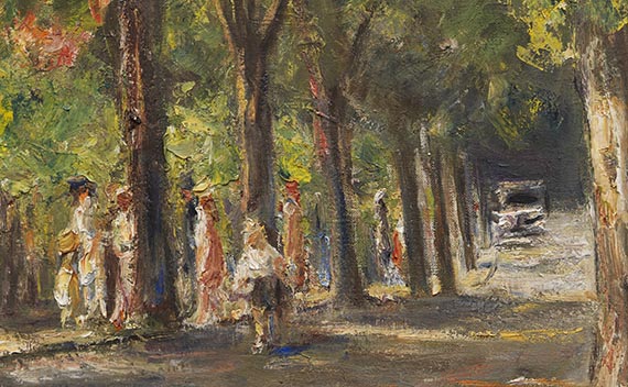 Max Liebermann - Große Seestraße in Wannsee - Weitere Abbildung