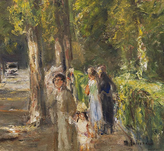 Max Liebermann - Große Seestraße in Wannsee - Weitere Abbildung