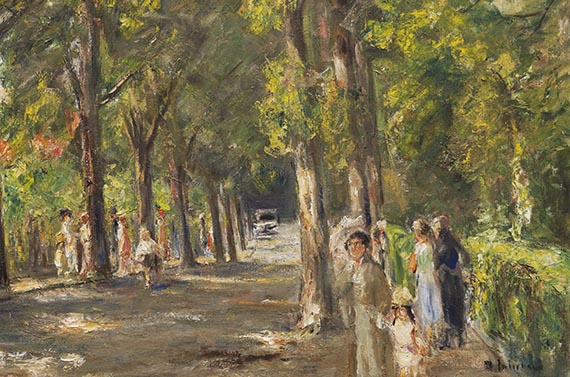 Max Liebermann - Große Seestraße in Wannsee - Weitere Abbildung