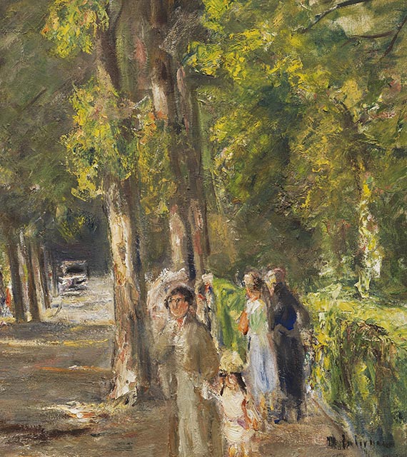 Max Liebermann - Große Seestraße in Wannsee - Weitere Abbildung