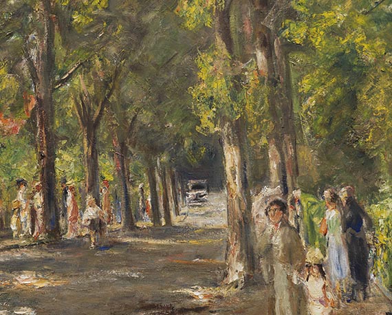 Max Liebermann - Große Seestraße in Wannsee - Weitere Abbildung