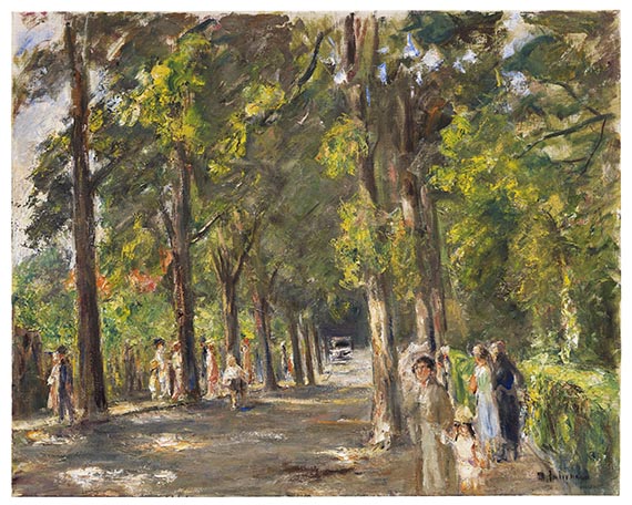 Max Liebermann - Große Seestraße in Wannsee, Um 1925