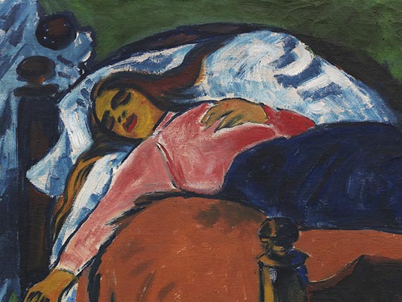 Hermann Max Pechstein - Die Ruhende - Weitere Abbildung