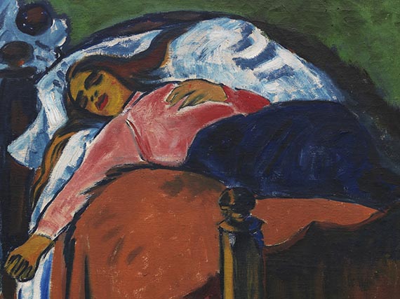 Hermann Max Pechstein - Die Ruhende - Weitere Abbildung