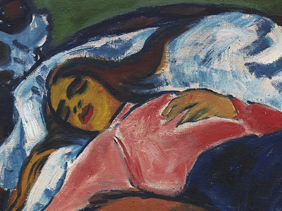 Hermann Max Pechstein - Die Ruhende - Weitere Abbildung