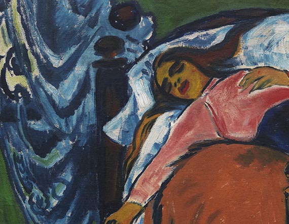 Hermann Max Pechstein - Die Ruhende - Weitere Abbildung