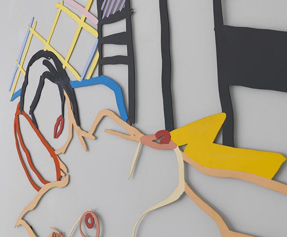 Tom Wesselmann - Monica nude with Lichtenstein - Weitere Abbildung