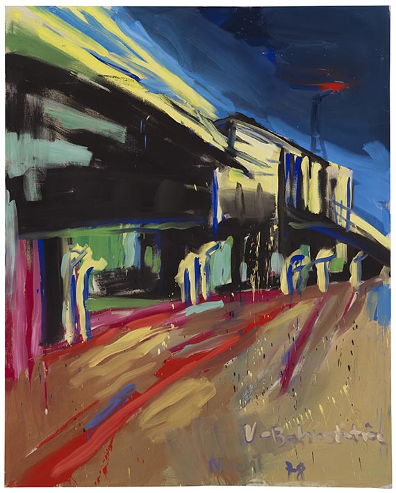 Rainer Fetting - Kotti U-Bahn