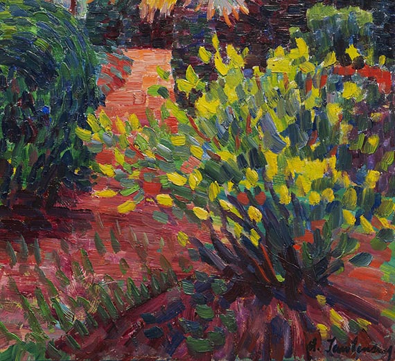 Alexej von Jawlensky - Garten in Carantec - Weitere Abbildung