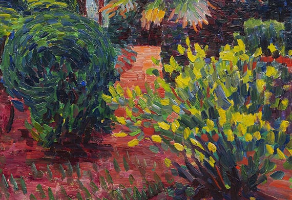 Alexej von Jawlensky - Garten in Carantec - Weitere Abbildung