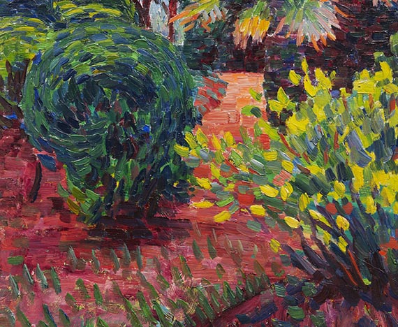 Alexej von Jawlensky - Garten in Carantec - Weitere Abbildung