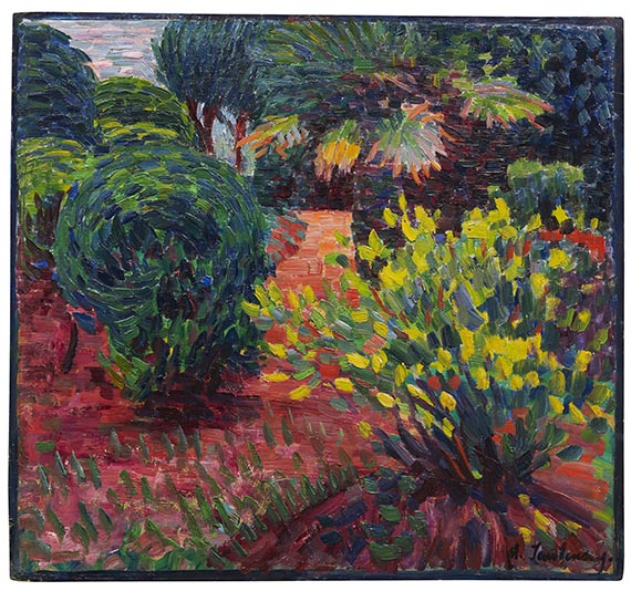 Alexej von Jawlensky - Garten in Carantec, 1906