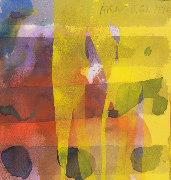 Gerhard Richter - Ohne Titel (15. Okt. 1990) - Weitere Abbildung