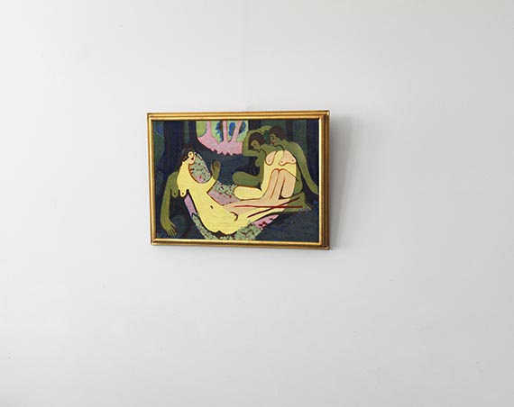 Ernst Ludwig Kirchner - Akte im Wald, kleine Fassung - Weitere Abbildung