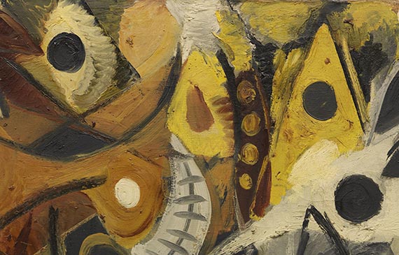 Ernst Wilhelm Nay - Pferdeköpfe - Weitere Abbildung