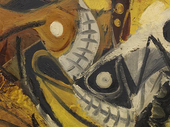 Ernst Wilhelm Nay - Pferdeköpfe - Weitere Abbildung