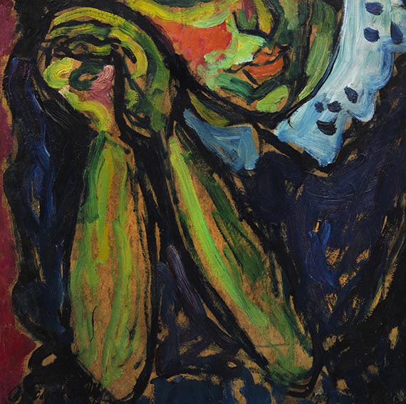 Alexej von Jawlensky - Mädchen mit Zopf - Weitere Abbildung