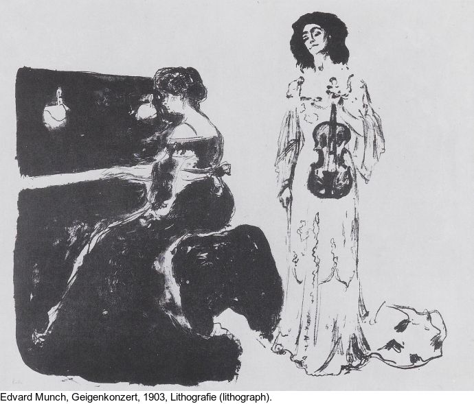 Edvard Munch - Die Brosche. Eva Mudocci - Weitere Abbildung