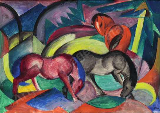 Drei Pferde (1912)

