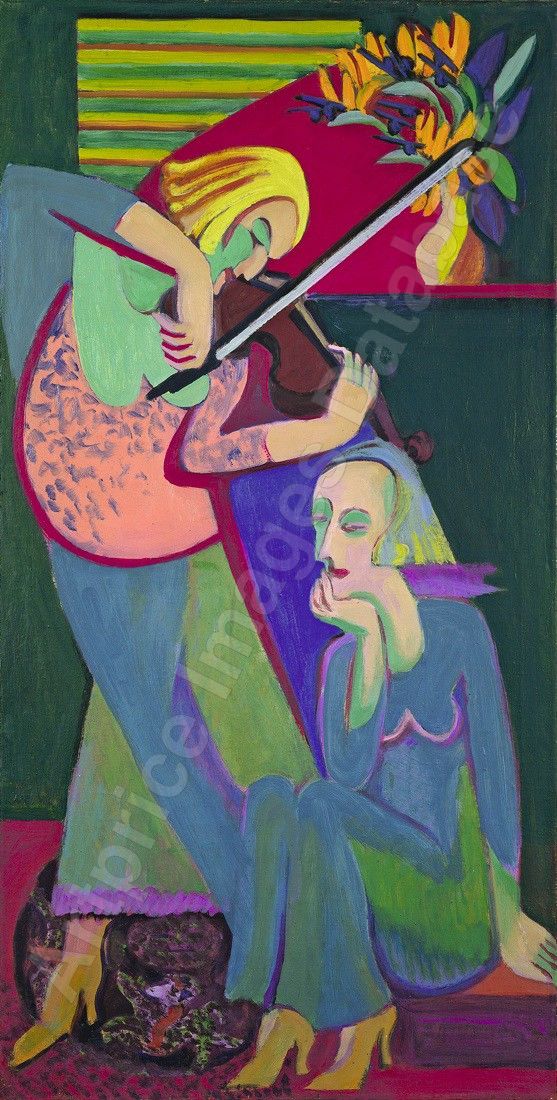 Die Violinistin...