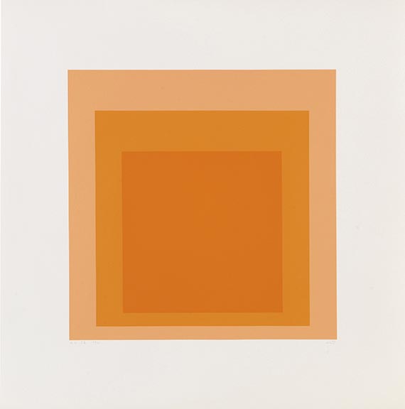 Josef Albers - 6 Bll.: Homage to the Square - Weitere Abbildung