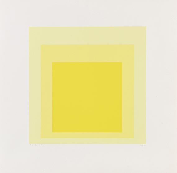 Josef Albers - 6 Bll.: Homage to the Square - Weitere Abbildung