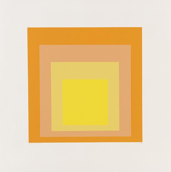 Josef Albers - 6 Bll.: Homage to the Square - Weitere Abbildung