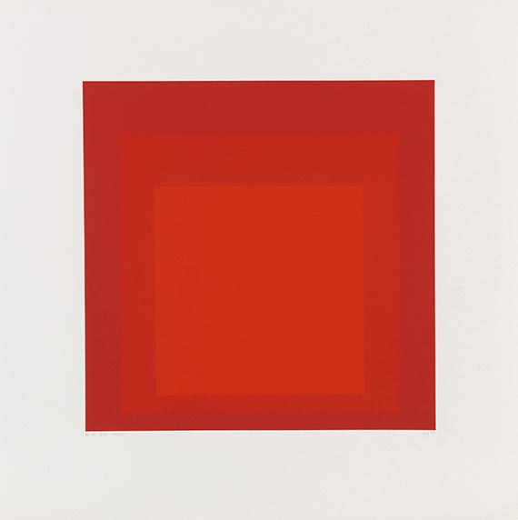 Josef Albers - 6 Bll.: Homage to the Square - Weitere Abbildung